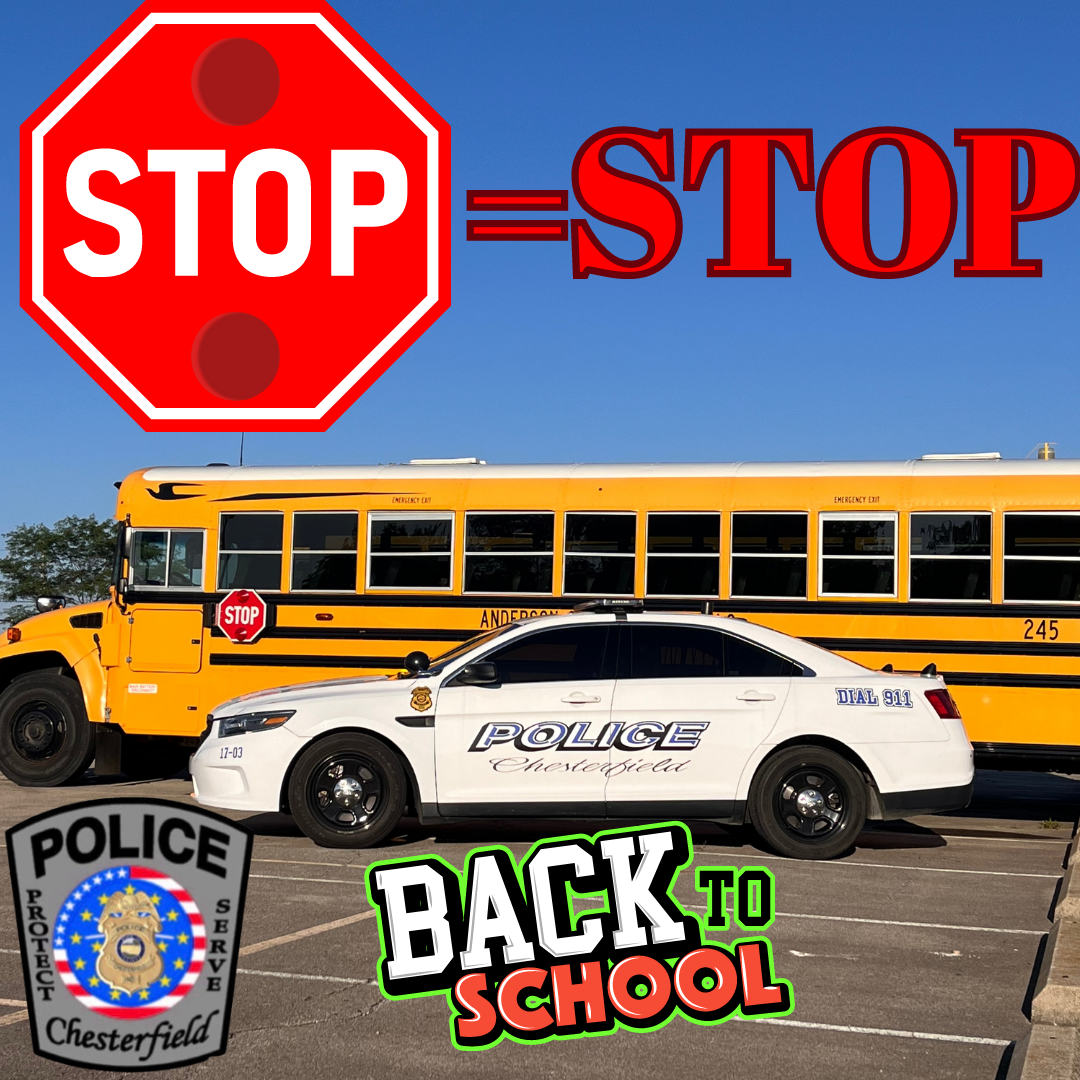 📚🚍 **Back-to-School Safety Reminder from Chesterfield Police Department!** 🚍📚